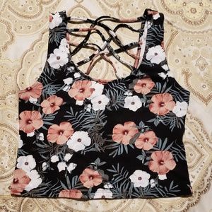 Floral Crop Top